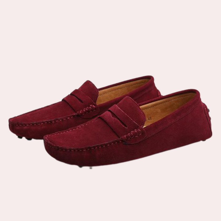 Men's Suede Moccasins - Comfortable