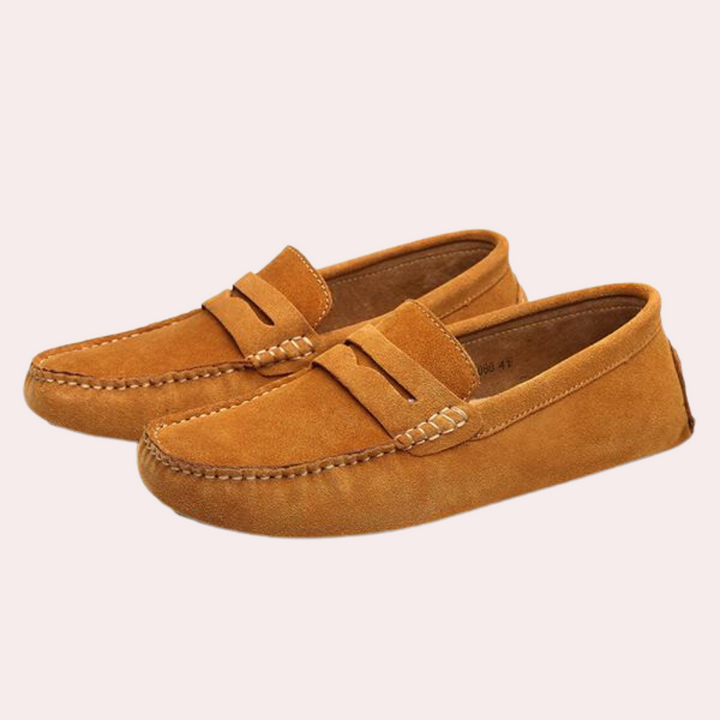 Men's Suede Moccasins - Comfortable