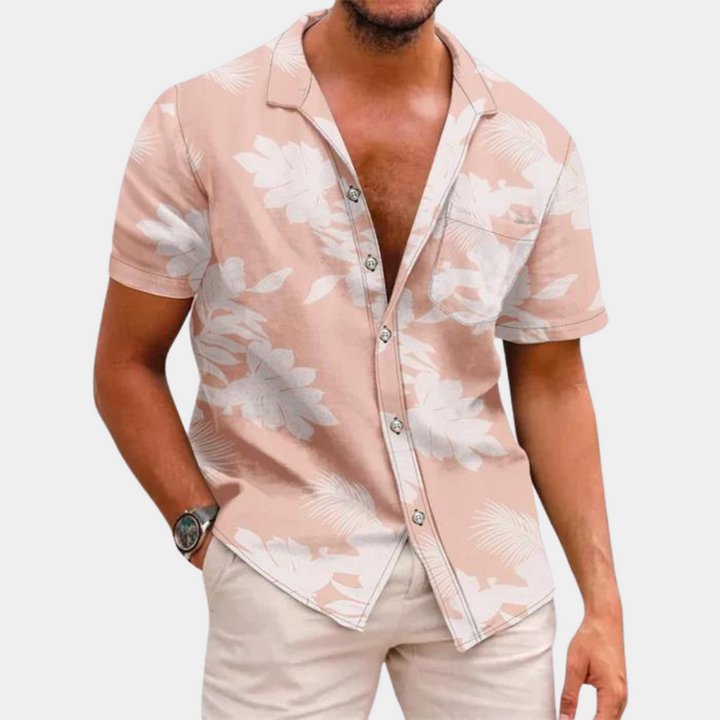 Short Sleeve Shirt for Men – Lightweight & Floral