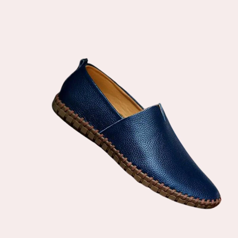Comfortable Leather Slip-Ons for Men - Milan