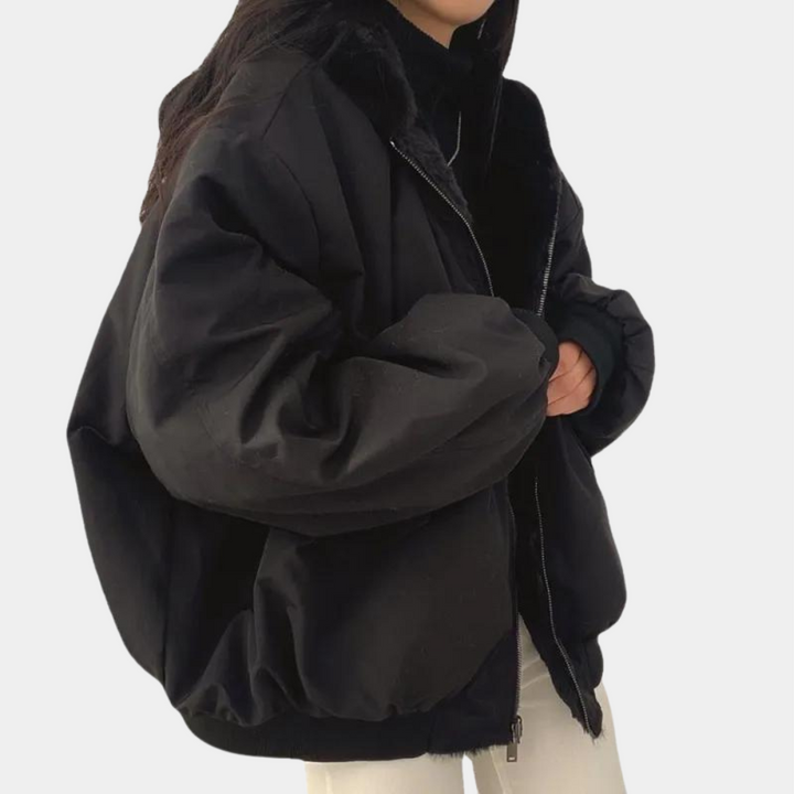 Women's Borg Lined Bomber