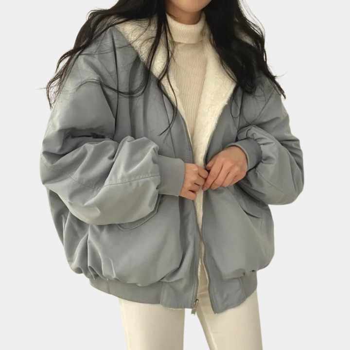 Women's Borg Lined Bomber