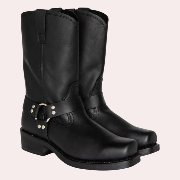 Men's Cowboy Boots - Leather - Comfortable and Breathable