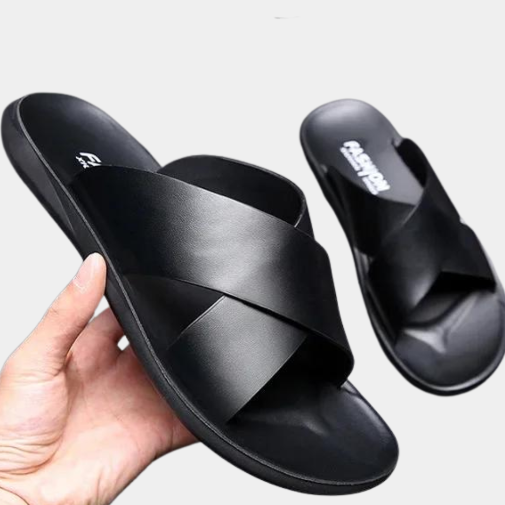 Men's Slippers - Breathable Design - Comfortable and Stylish
