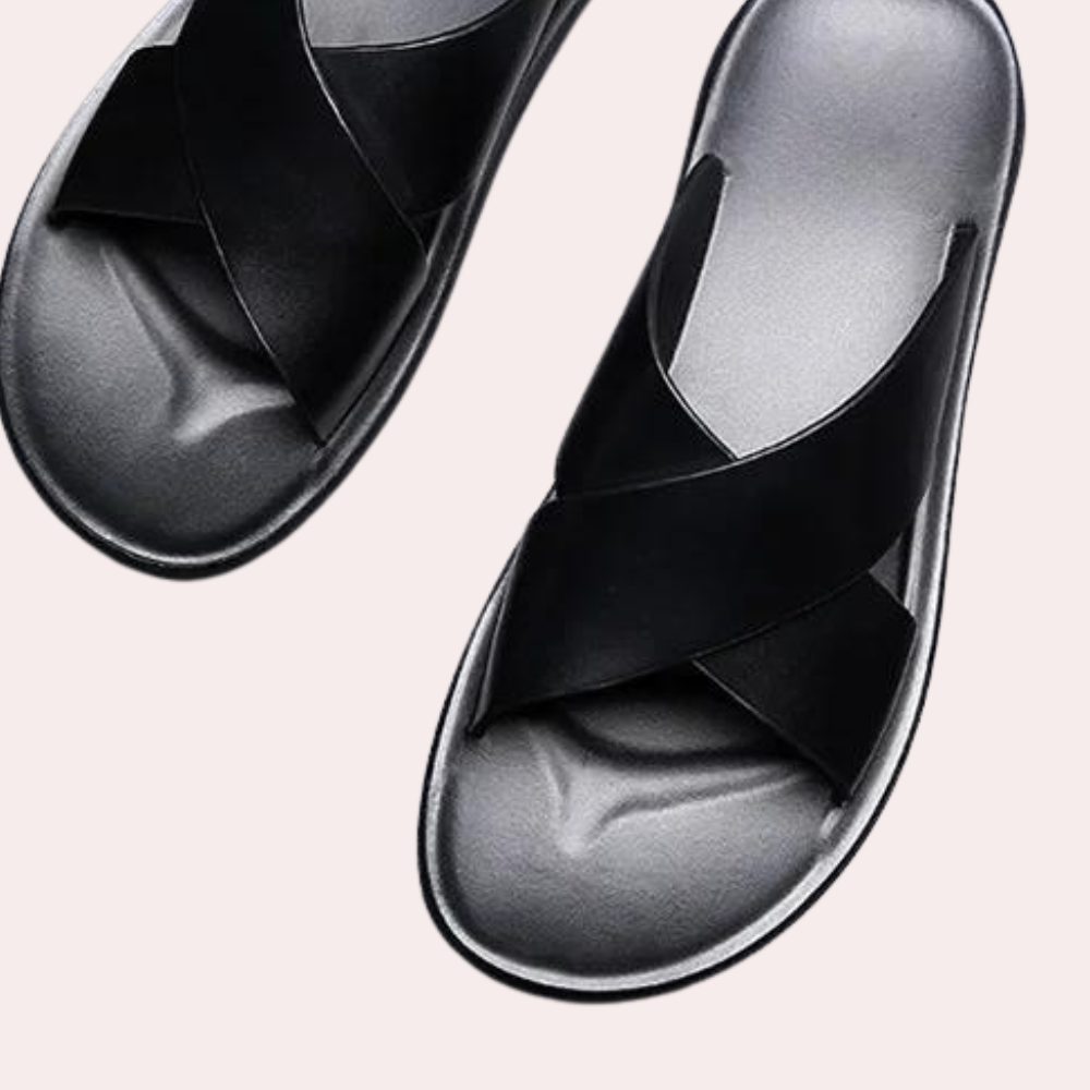 Men's Slippers - Breathable Design - Comfortable and Stylish