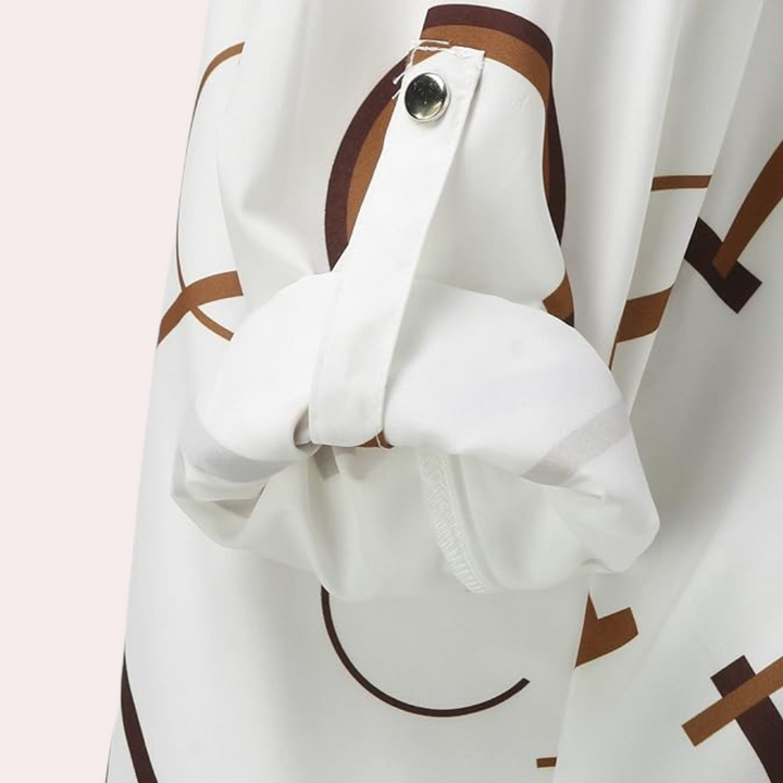 Alexandra™ Women's Blouse with Graphic Letters