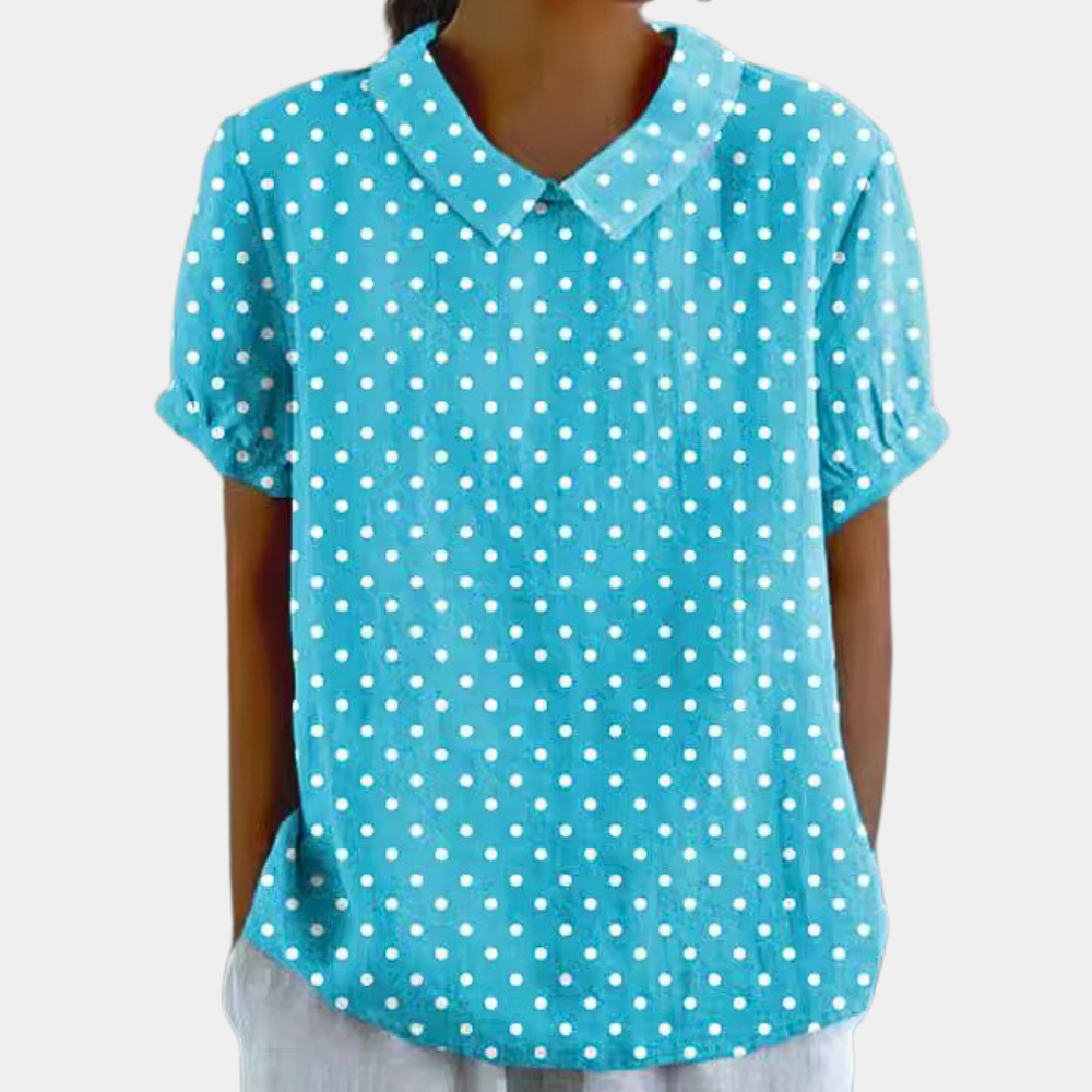 Harper™ Ladies Blouse with Peter Pan Collar