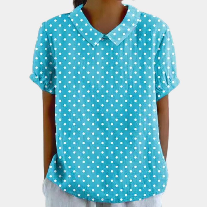 Harper™ Ladies Blouse with Peter Pan Collar