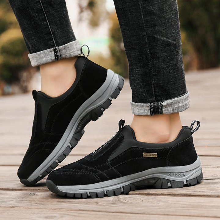 Men's Hiking Shoes - Lightweight and Comfortable - Non-Slip