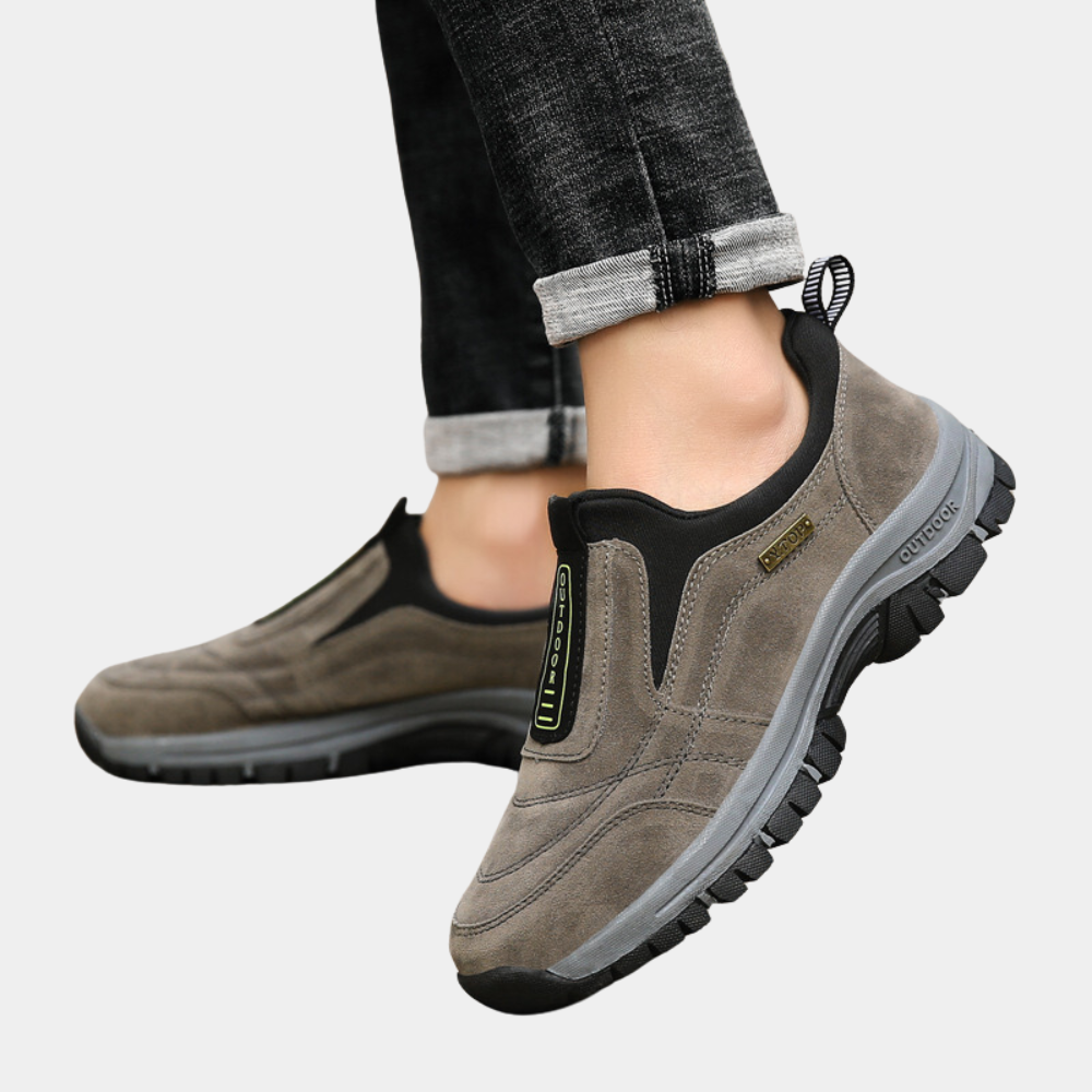Men's Hiking Shoes - Lightweight and Comfortable - Non-Slip
