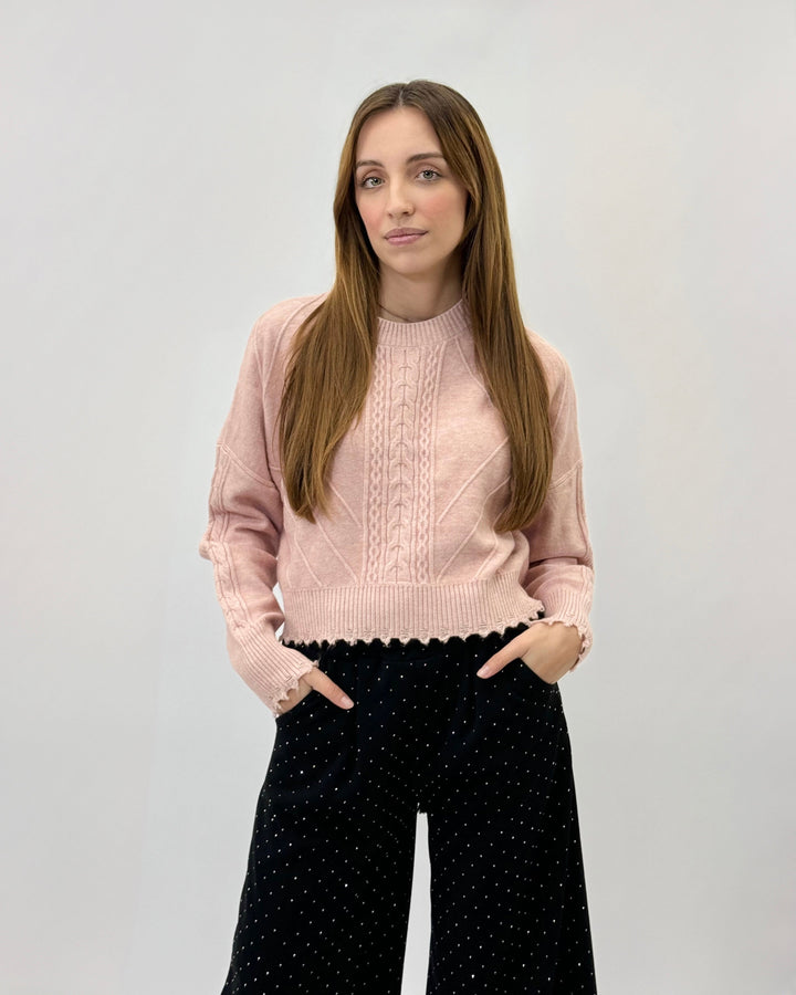 Ulrike™  |  Crop Pullover Rips