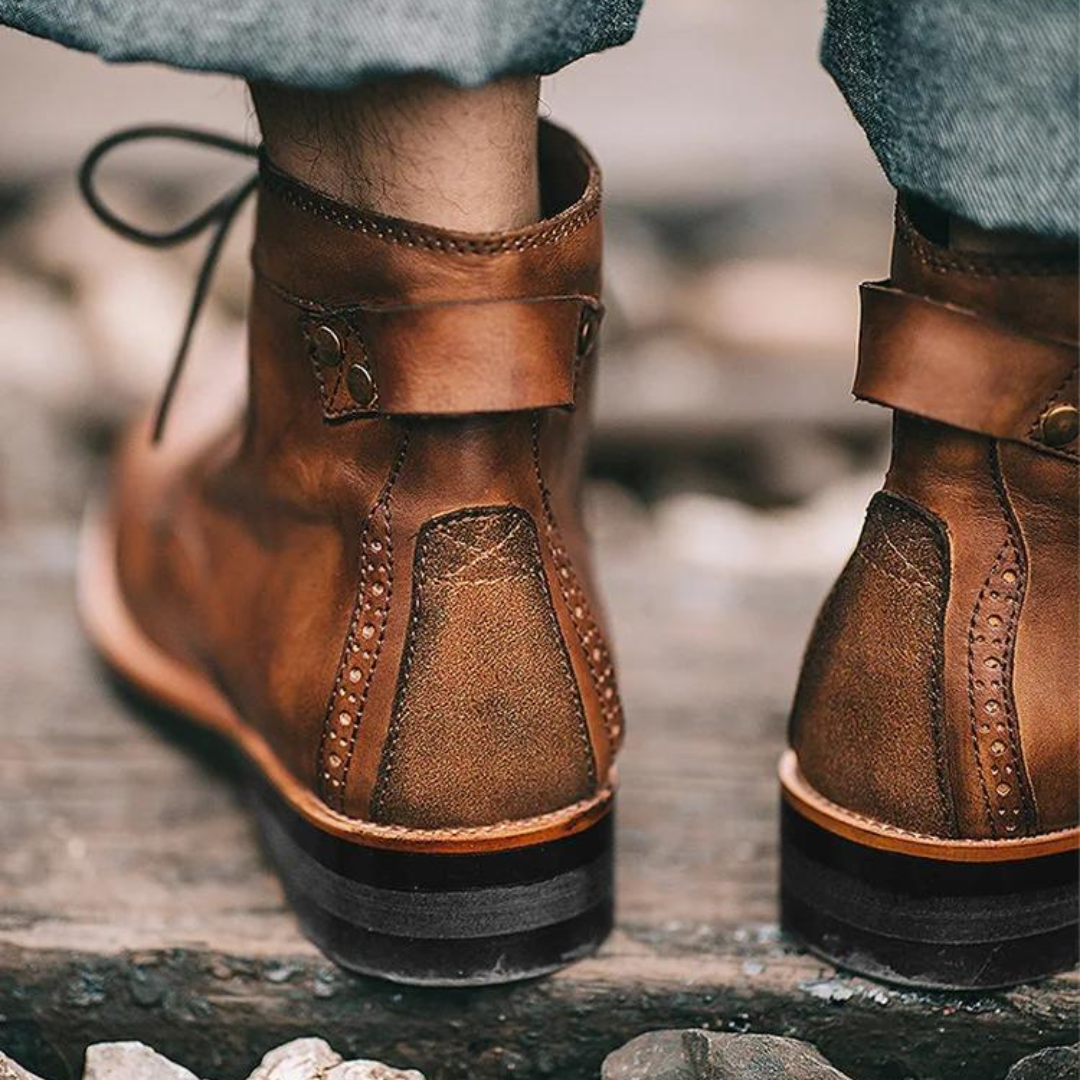 Classic Men's Boots with Ultimate Comfort Cassian, view 3 - Elena Harper
