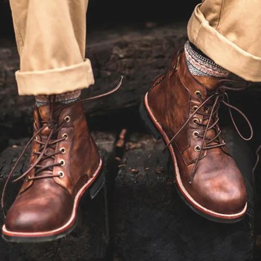 Classic Men's Boots with Ultimate Comfort Cassian, view 2 - Elena Harper