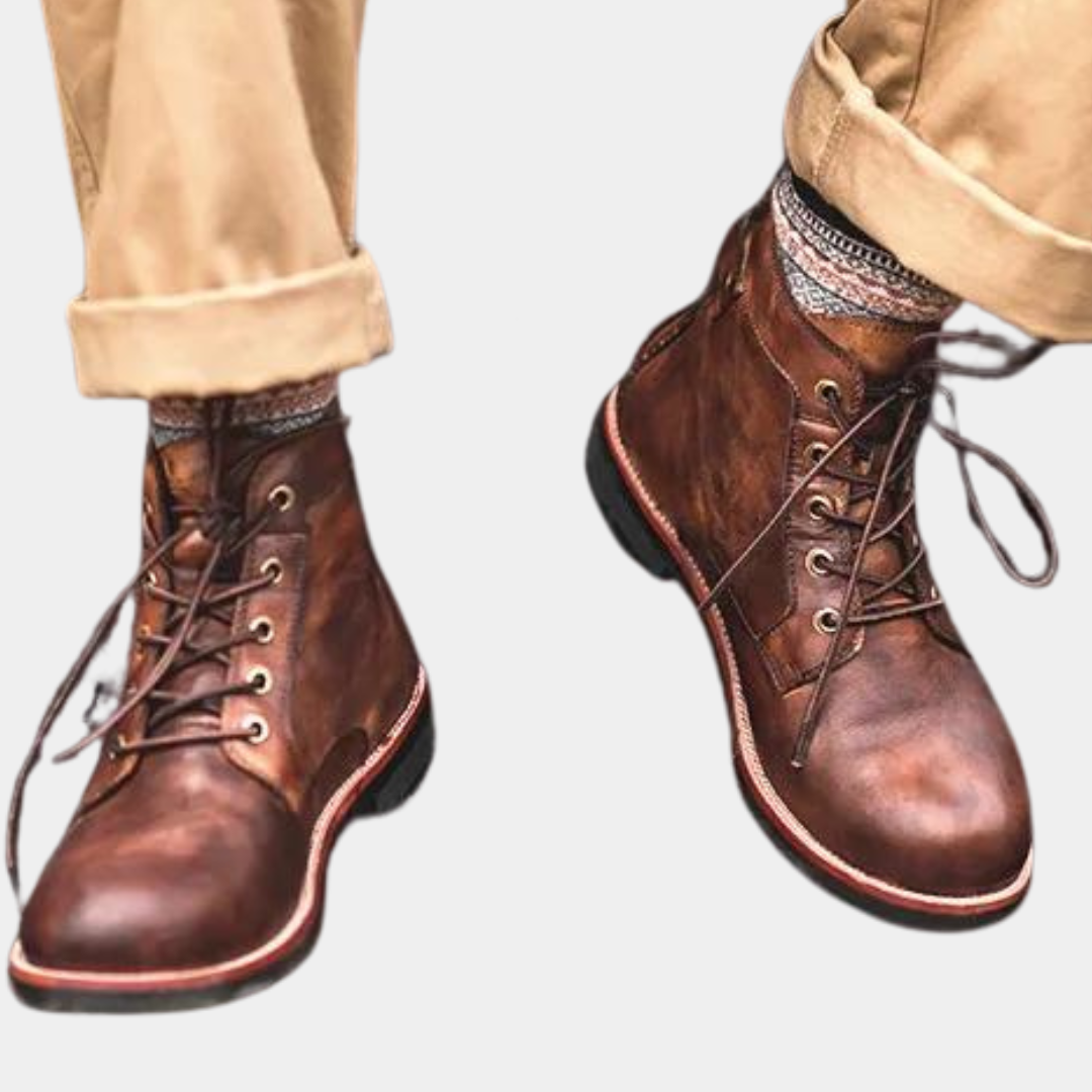 Classic Men's Boots with Ultimate Comfort Cassian - Elena Harper