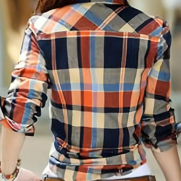 Julia™ Women's Checked Shirt Blouse
