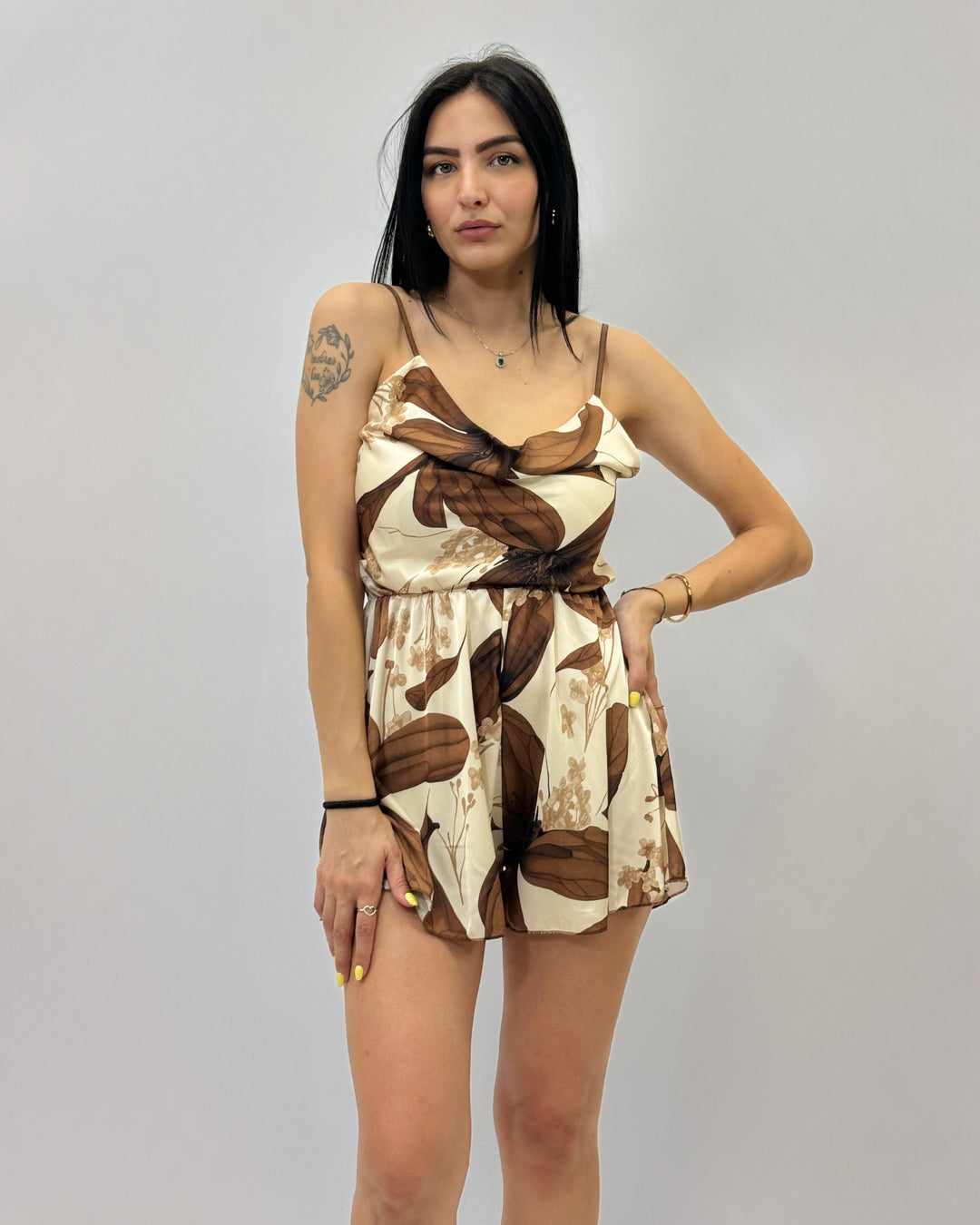 Carmen™  |  Short Jumpsuit V-neck Waist