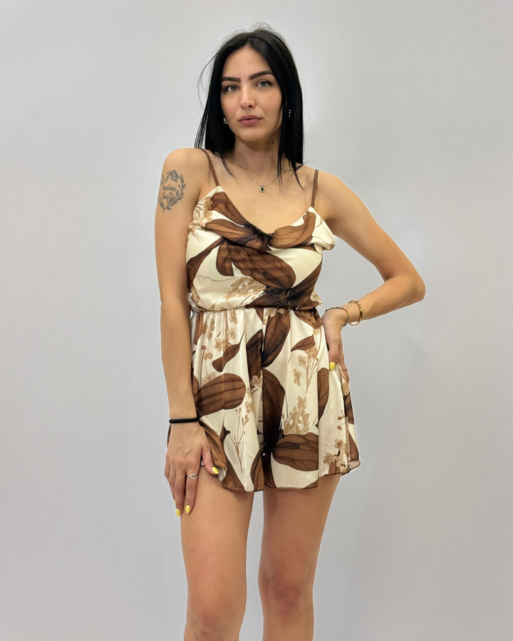 Carmen™  |  Short Jumpsuit V-neck Waist