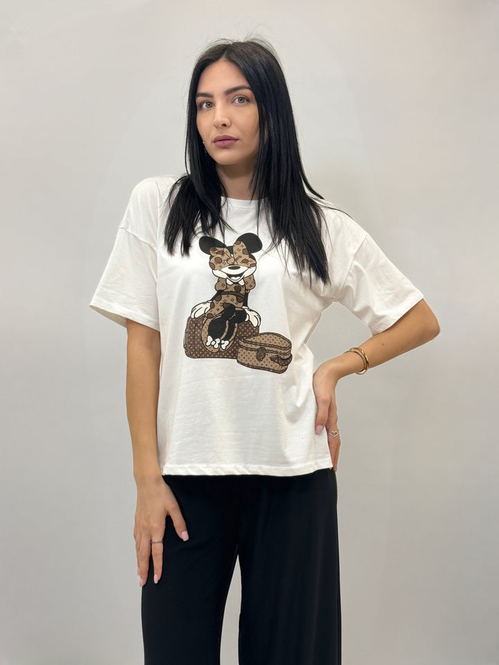 Sanne™  |  Printed Oversized T-shirt