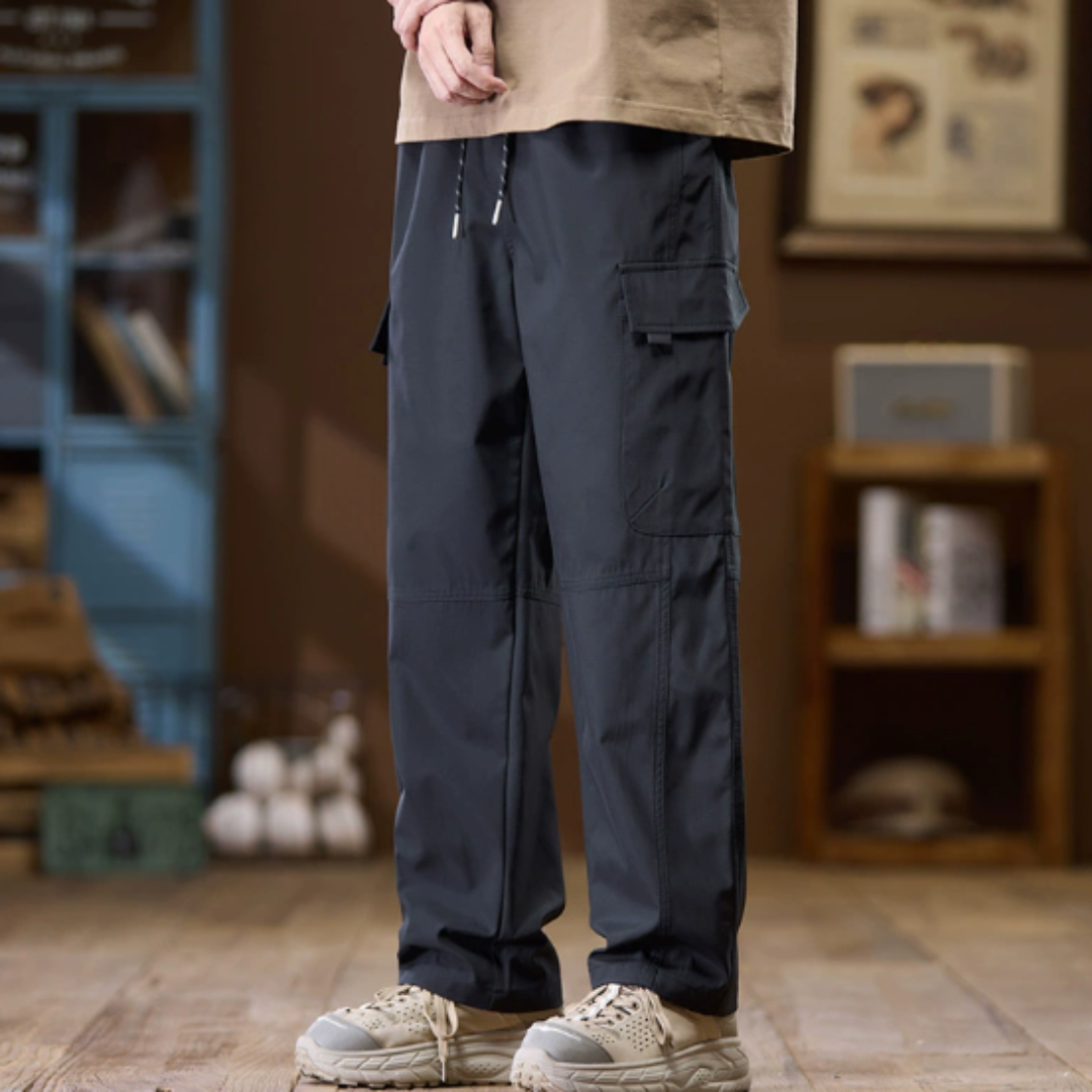 Cargo Straight Pants - Elena Harper