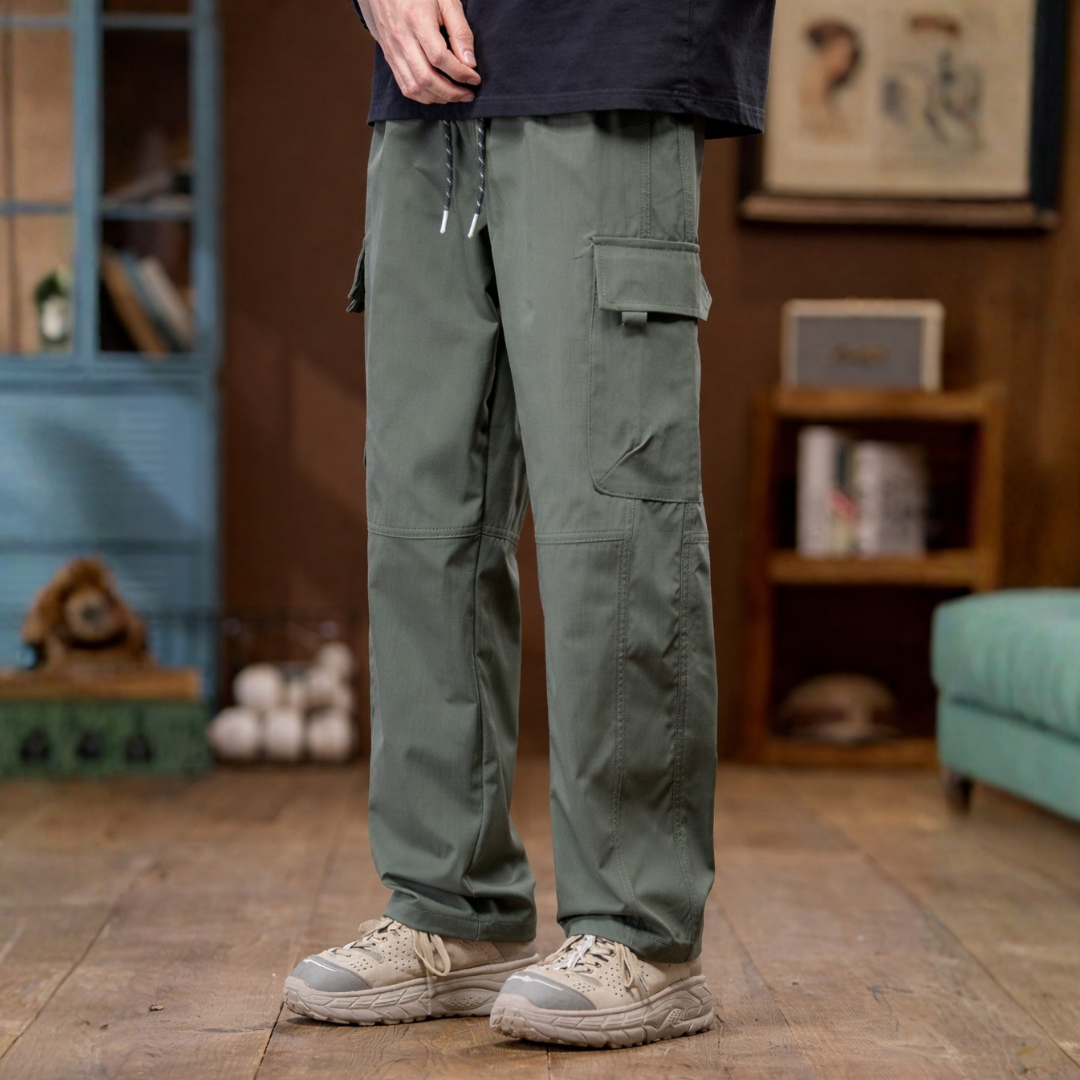 Cargo Straight Pants - Elena Harper