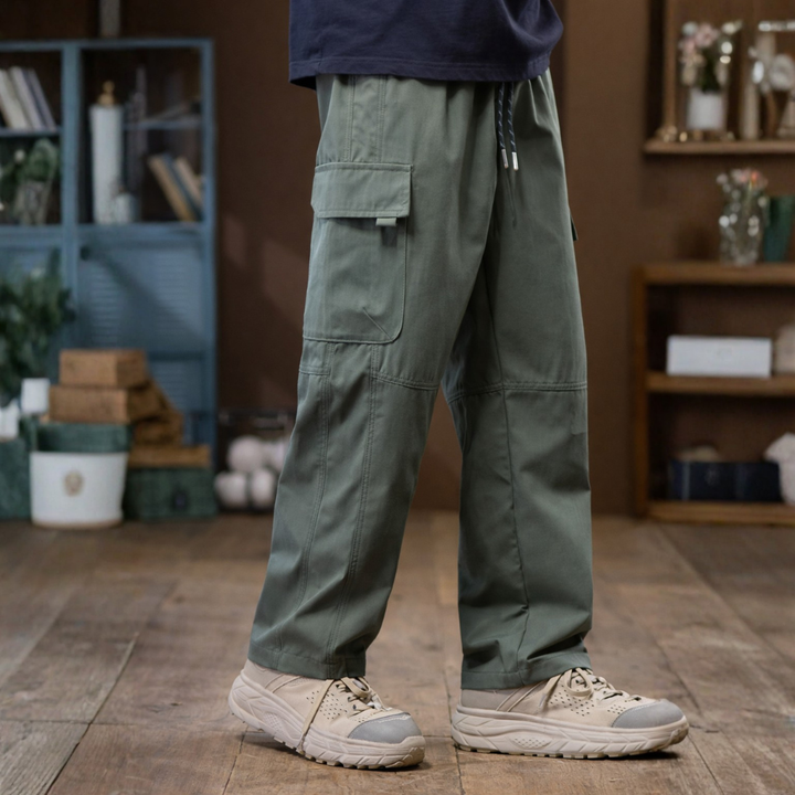 Cargo Straight Pants - Elena Harper