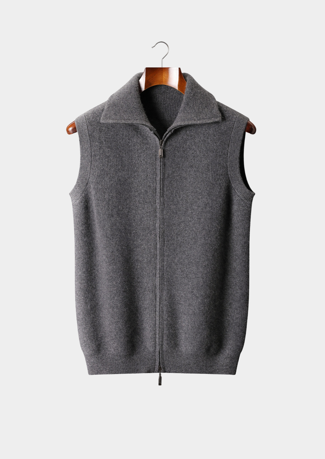 Emma & Rose cashmere bodywarmer vest — premium knitwear