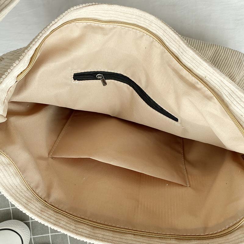 Corduroy Shoulder Bag
