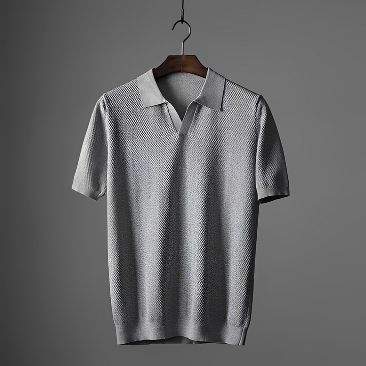 Brince Comfortable Men's Polo, view 2 - Elena Harper