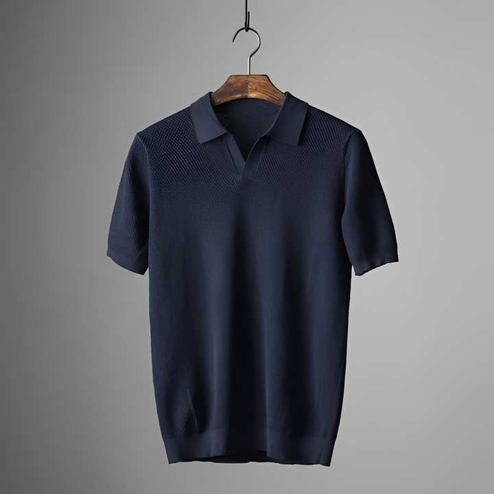 Brince Comfortable Men's Polo, view 4 - Elena Harper