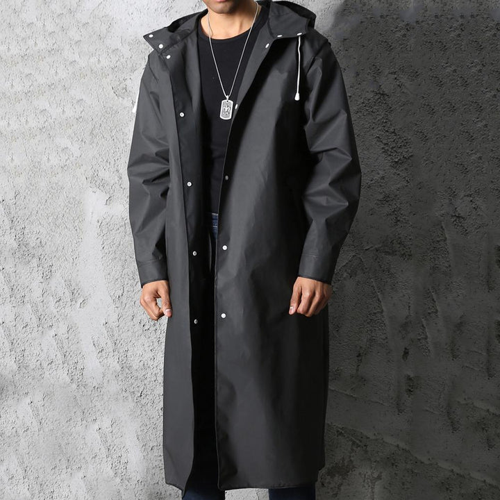 Durable Long Waterproof Raincoat for Men – Waterproof Outer Jacket