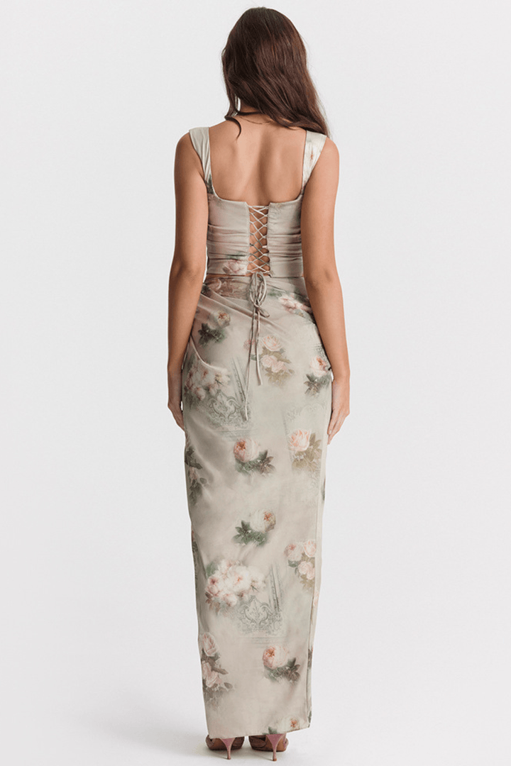 Amari Bronze Corset - Elena Harper