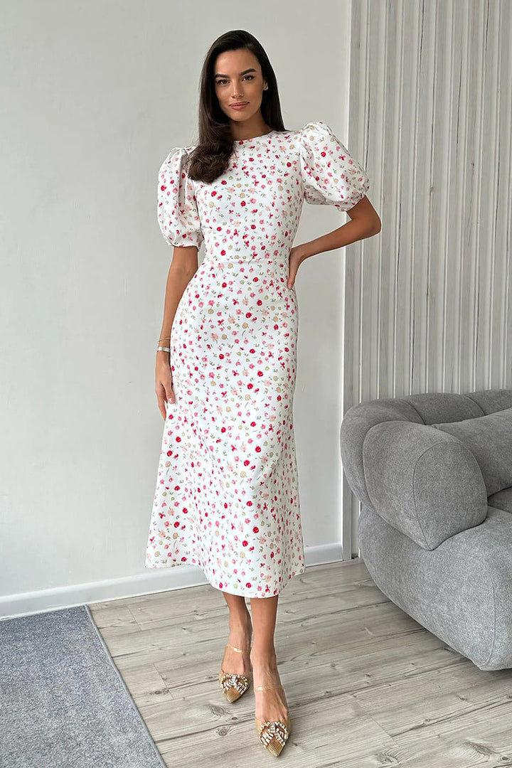 Evy - Elegant Floral Dress