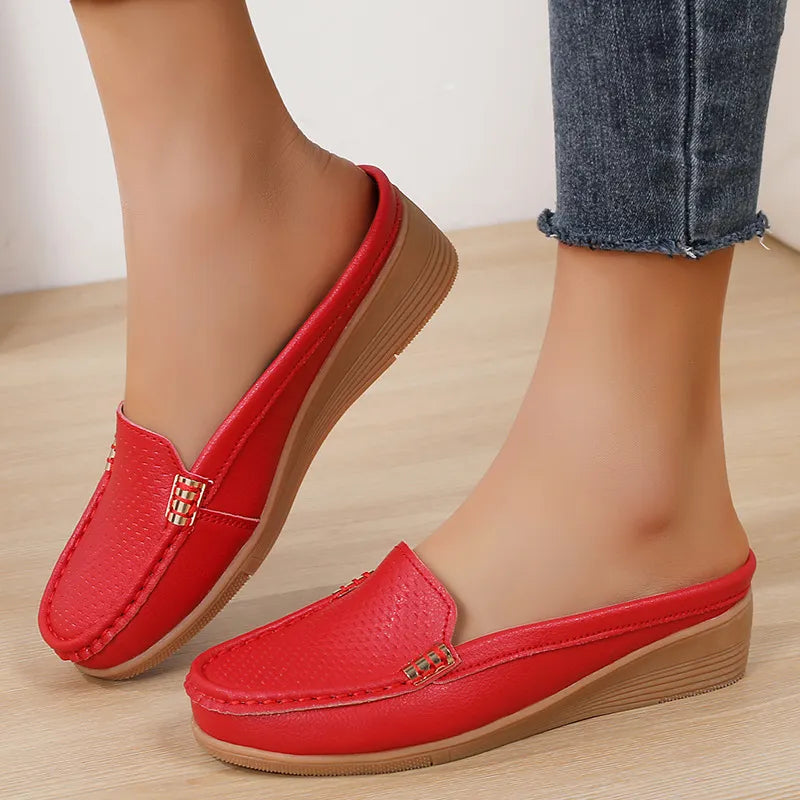 Lena | Comfortable mule loafers with orthopedic insole