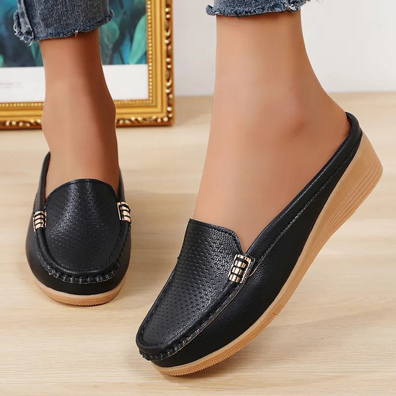 Lena | Comfortable mule loafers with orthopedic insole