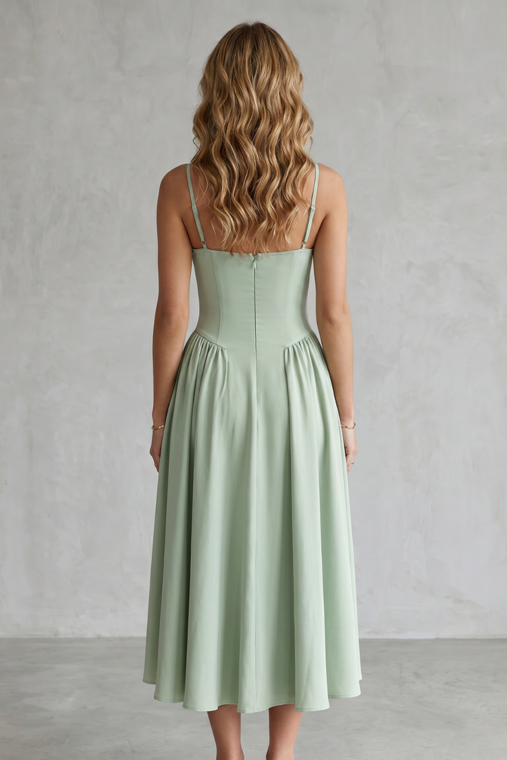 Calliope – Timeless structure – Women’s Sleeveless Structured Dress