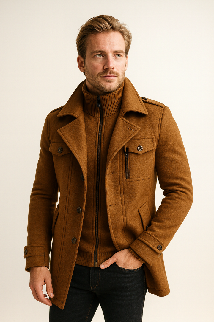 Winter Coat for Men - Elena Harper