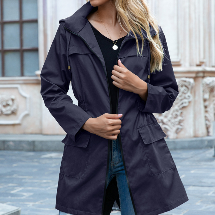 Women's Zip-Up Windbreaker - Practical and Casual