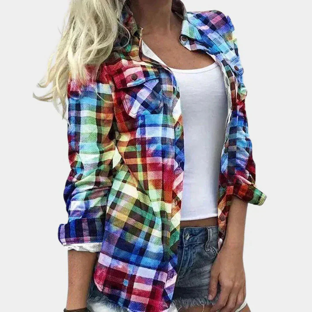 Women's Checkered Shirt – Timeless and Elegant