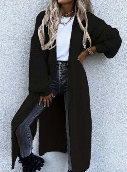 Women's Cardigan | Chunky Knit & Long