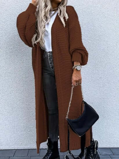 Women's Cardigan | Chunky Knit & Long