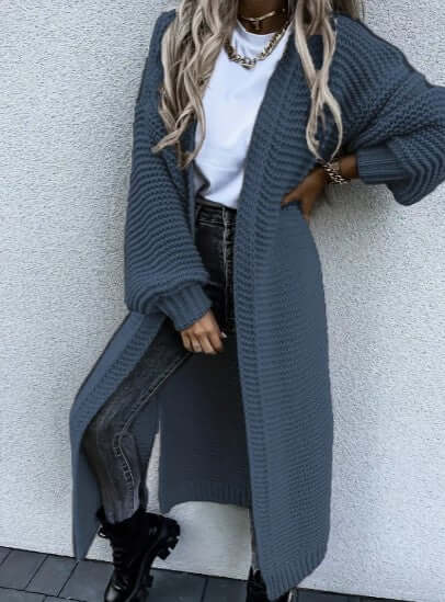 Women's Cardigan | Chunky Knit & Long