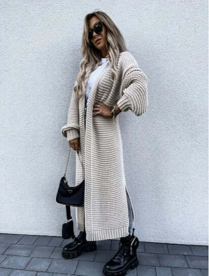 Women's Cardigan | Chunky Knit & Long