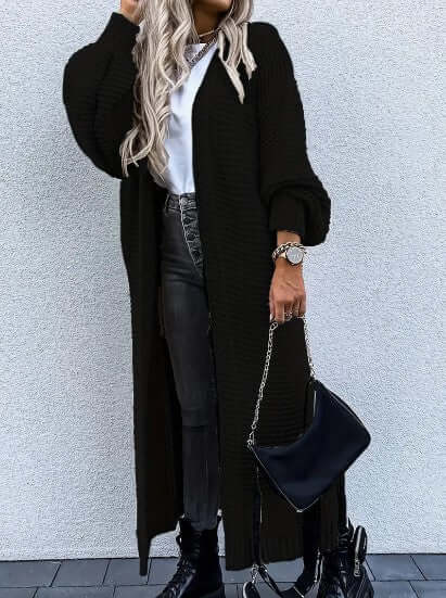 Women's Cardigan | Chunky Knit & Long