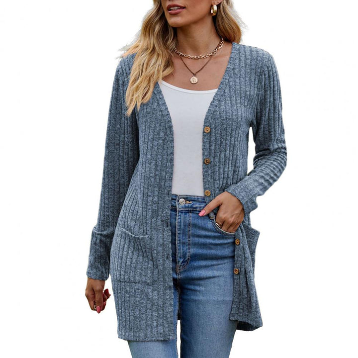 Women's Cardigan | Open Model & Pockets