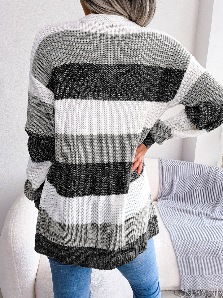 Ladies Vest | Warm Color Block Structure & Practical Pockets