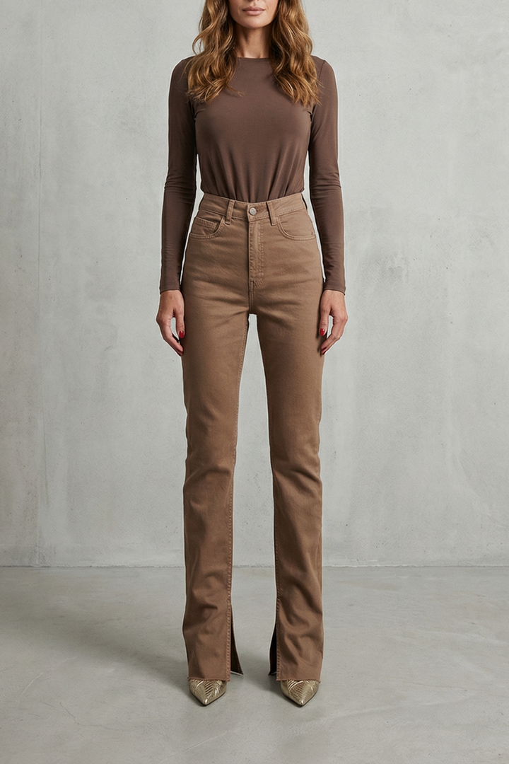 Carmelisse – Sculpted high waist – Flare jeans