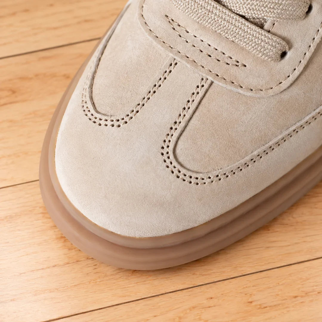 Casual Lace-Up Sneakers - Elena Harper