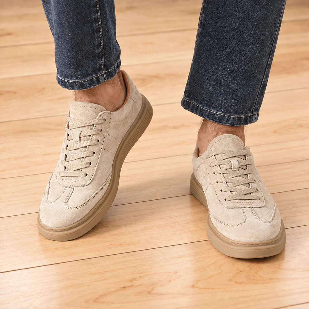 Casual Lace-Up Sneakers - Elena Harper