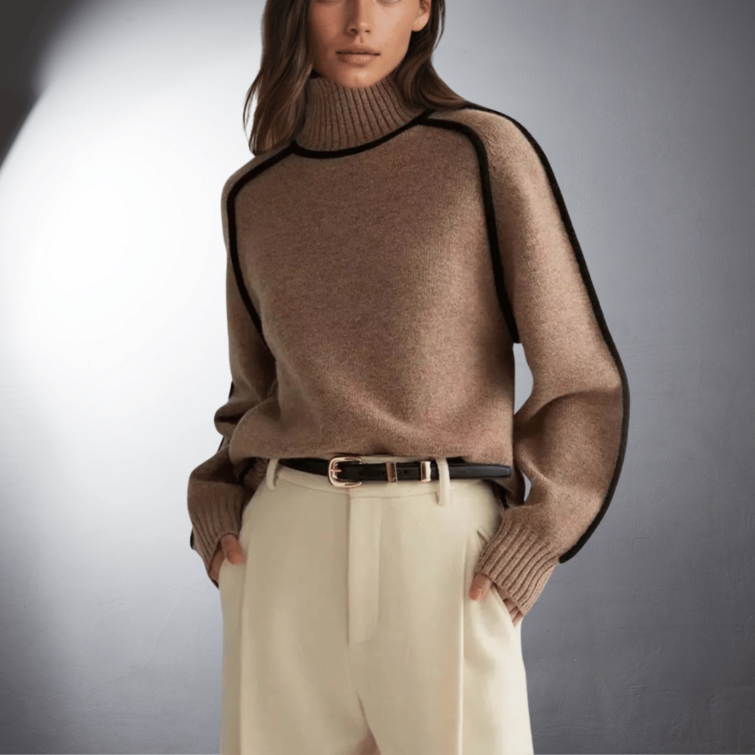 Mia | Sustainable and Soft Turtleneck Sweater for Timeless Looks