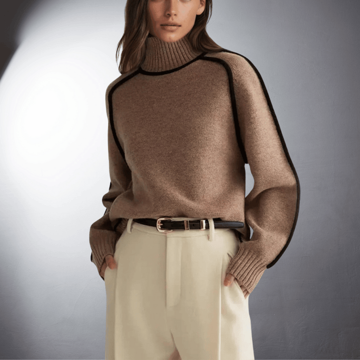Mia | Sustainable and Soft Turtleneck Sweater for Timeless Looks